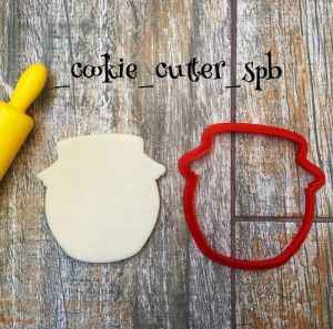 Вырубка "Банка круглая"