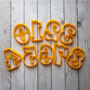 Вырубки "Цифры. Набор №3"