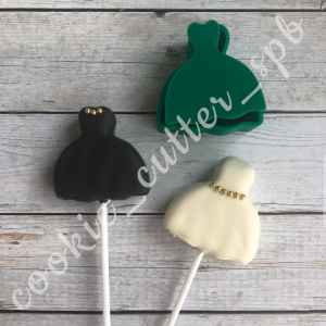 Форма для кейк попсов "Платье"