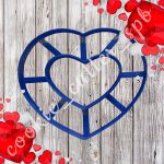 Форма для торта "Сердце"