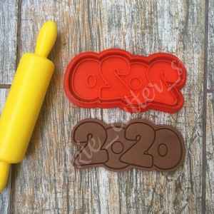 Вырубка + штамп «2020»