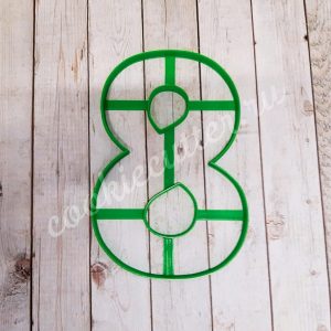 Вырубка для торта "Цифра 8"