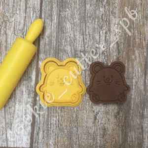 Вырубка + штамп "Мышонок №2"