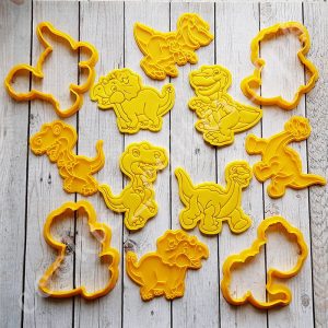 Вырубки со штампами "Динозавры"