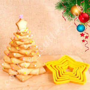 Набор вырубок Елка 3Д