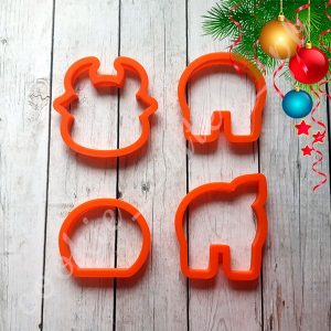 Набор вырубок "Бычок 3Д"