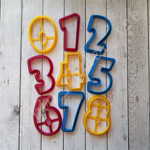 Набор зеркальных цифр 9см