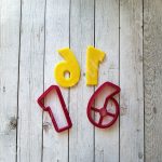 Набор зеркальных цифр 9см