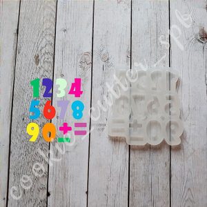 Силиконовая форма "Цифры"