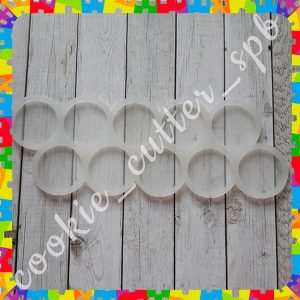 Силиконовая форма "Кружки 5см"