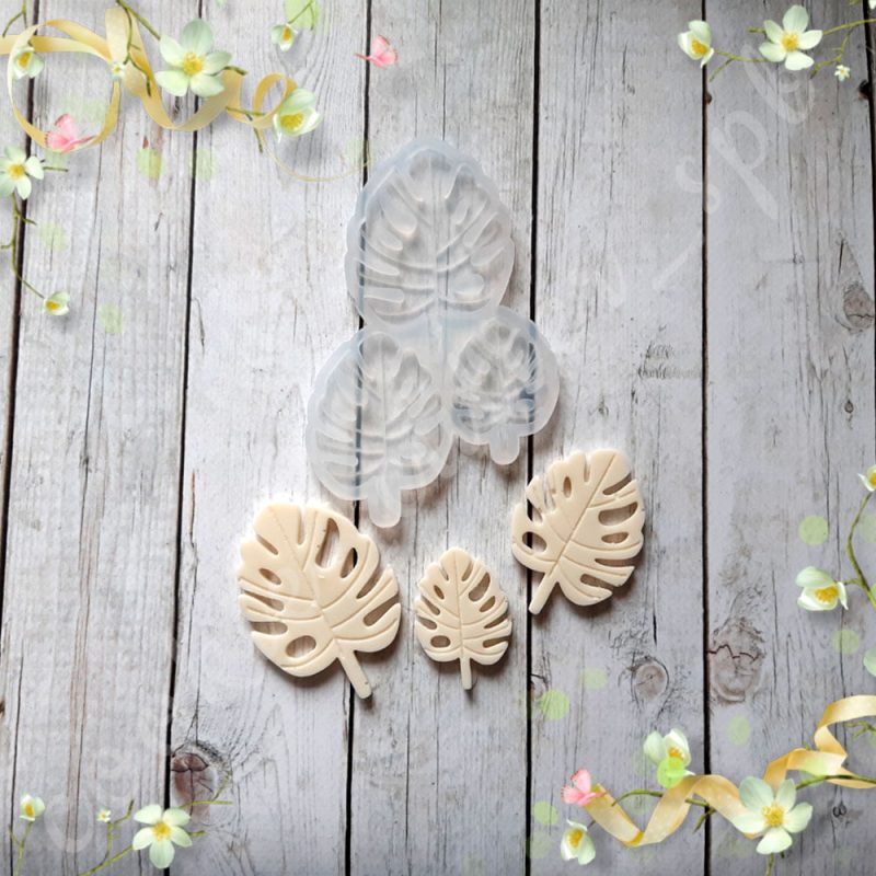 Силиконовая форма "Монстера"