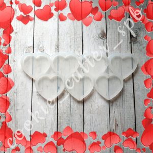 Силиконовая форма "Сердца"