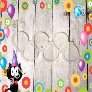 ССиликоновая форма "Воздушные шарики"