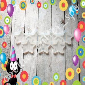 Силиконовая форма "Звёздочки "