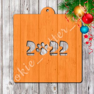 Трафарет "2022"