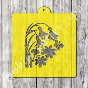 Трафарет “Цветы”