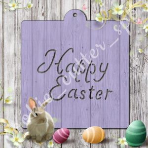 Трафарет “Happy Easter №2”