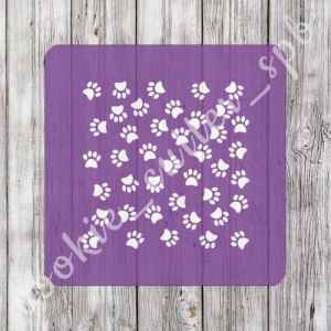 Трафарет "Лапки"