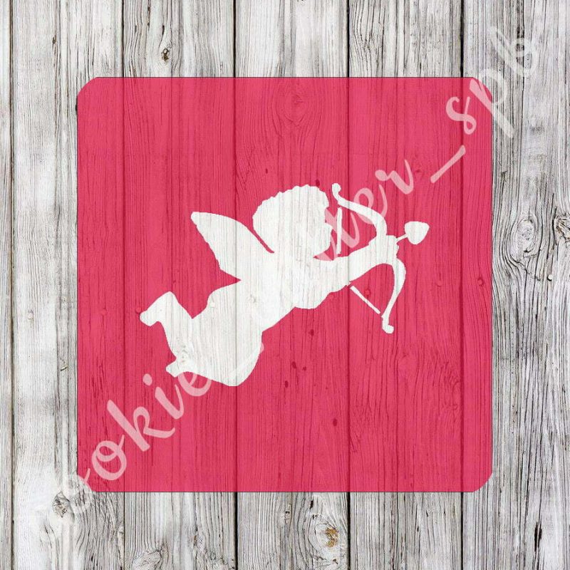 Трафарет с вырубкой "Амур №3"