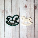 Вырубка со штампом "Лошадь-качалка"