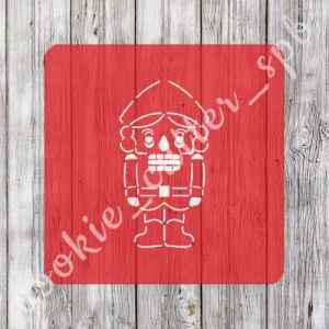 Трафарет + вырубка "Щелкунчик"