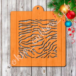 Трафарет "Тигровый окрас"