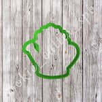 Вырубка "Лейка с цветами"