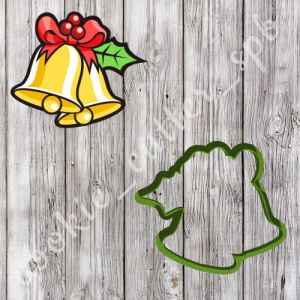 Вырубка "Новогодние колокольчики"