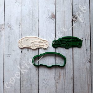 Вырубка + штамп "BMW"