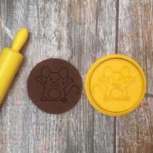 Вырубка + штамп "Мышонок №5"