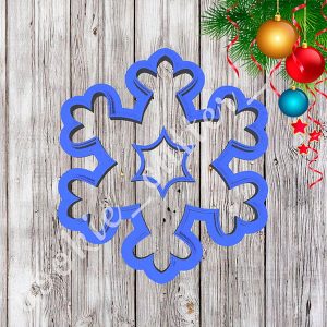 Вырубка "Снежинка №3"