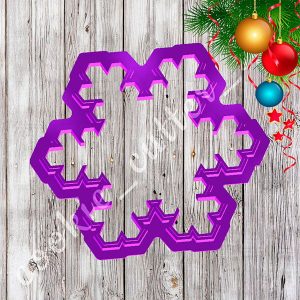 Вырубка "Снежинка №8"