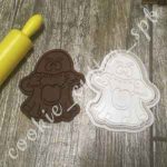 Вырубка + штамп "Привидение №2"